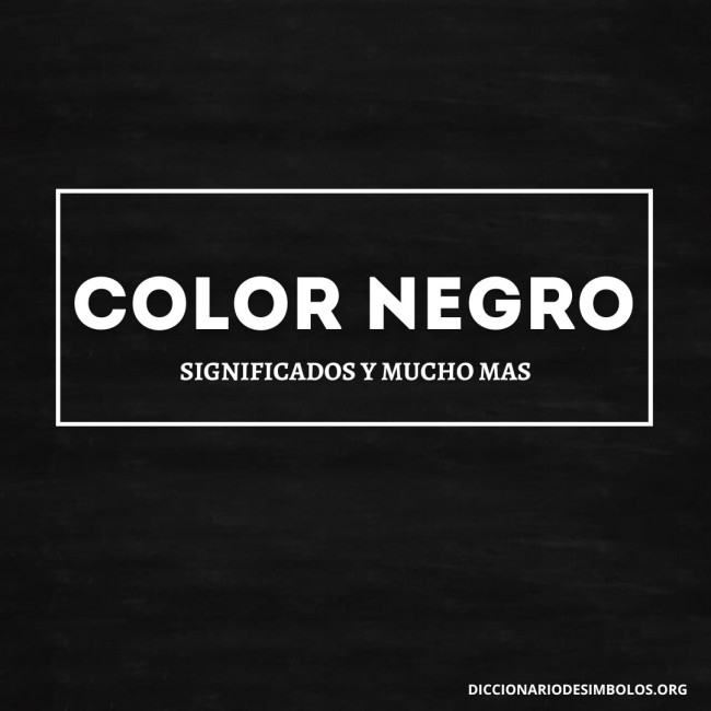 Significados Del Color Negro Diccionario De S Mbolos